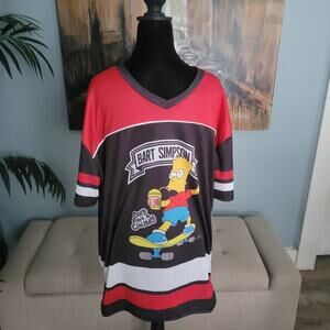 Simpsons Men's Graphic Soccer Jersey, Size Large NWT